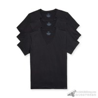 Áo lót nam Calvin Klein NB4012 Cotton Classic Fit V-Neck T-shirt 3-pack Black